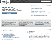 Tablet Screenshot of neoinsight.com